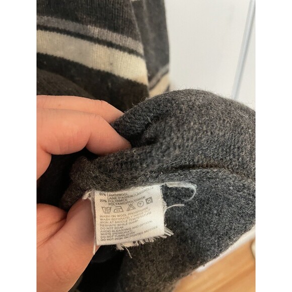 Signal Quarter Zip Lambswool Gray Sweater - Men’s XL - Picture 2 of 5